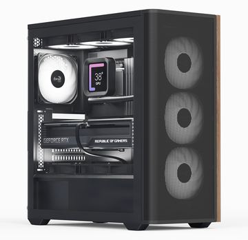 AEROCOOL ADVANCED TECHNOLOGIES Geh Midi D501A-G-WT-v2 W/Wood/ATX - ATX von LumaTech