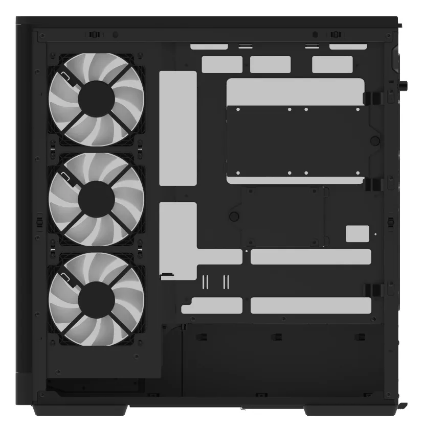 AEROCOOL ADVANCED TECHNOLOGIES Geh Midi P500A Black ACCS-P500A-001, Ansicht 2