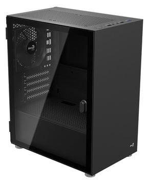 AEROCOOL ADVANCED TECHNOLOGIES Geh Mini CS-111 v1 MicroATX/MiniITX black - Midi/Minitower - Micro/Mini/Flex-ATX von LumaTech