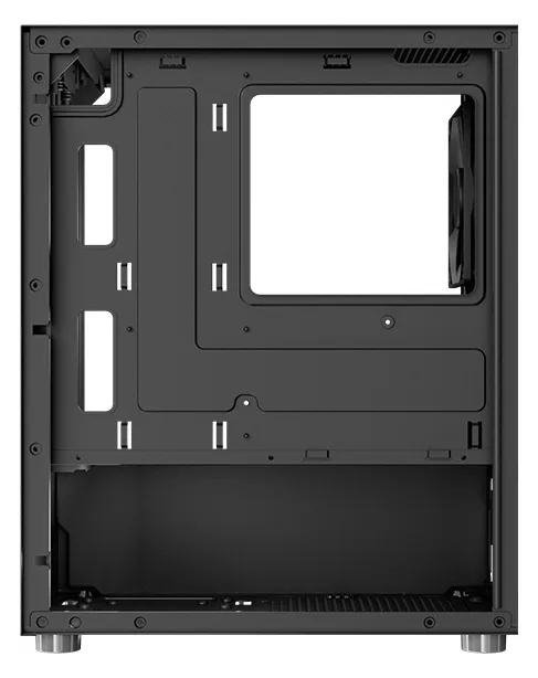 AEROCOOL ADVANCED TECHNOLOGIES Geh Mini CS-111 v1 MicroATX/MiniITX black - Midi/Minitower - Micro/Mini/Flex-ATX, Ansicht 3