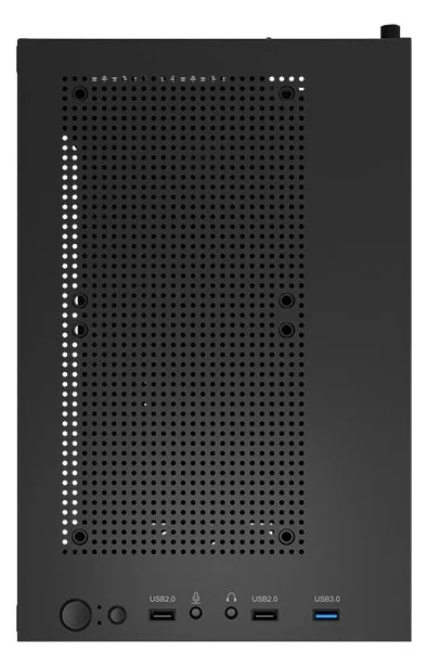 AEROCOOL ADVANCED TECHNOLOGIES Geh Mini CS-111 v1 MicroATX/MiniITX black - Midi/Minitower - Micro/Mini/Flex-ATX, Ansicht 4
