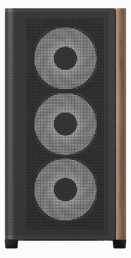 AEROCOOL ADVANCED TECHNOLOGIES Geh Mini D301A-G-BK-v2 B/Wood/Micro-ATX, Ansicht 2