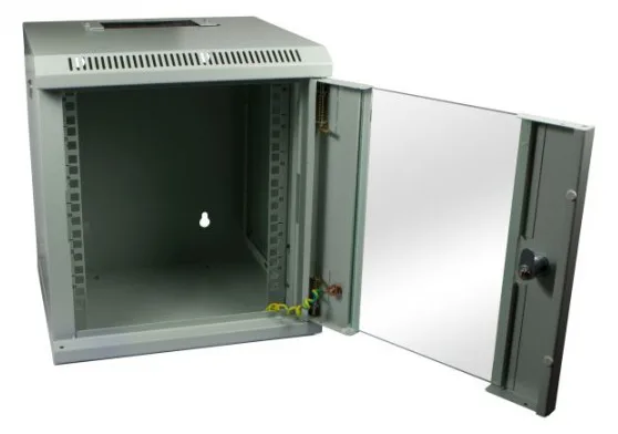 ALLNET 125116 Rack 30 kg Wandmontiertes Regal 3U Grau, Ansicht 3