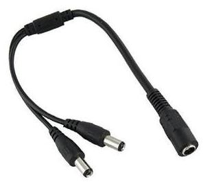 ALLNET 133119 2x DC Gleichstrom Schwarz Stromkabel von LumaTech