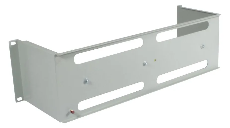 ALLNET ALL-S0002241 - Regal-Schiene - Grau - 3U - 1,42 kg - 1 Stück(e), Ansicht 3