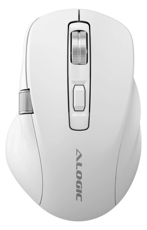 Alogic Apex Bluetooth Wireless Mouse White - Maus - 6.400 dpi