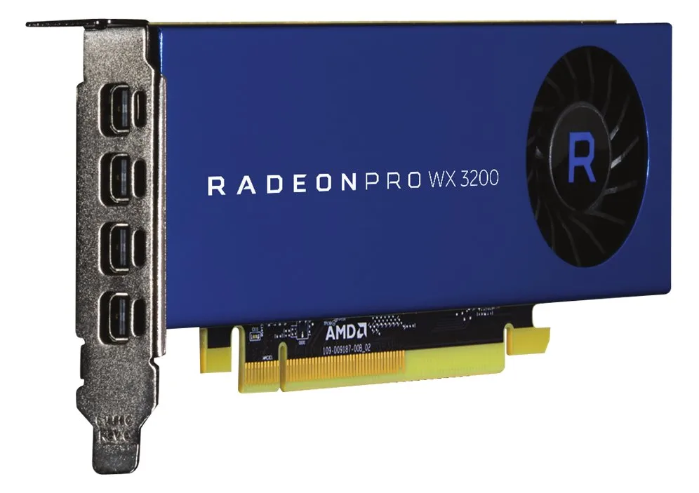 AMD Radeon Pro WX 3200 - Grafikkarten - Radeon Pro WX 3200, Ansicht 4
