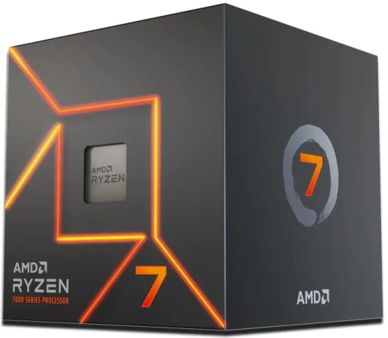 AMD Ryzen 7 7700 - 3.8 GHz - 8 Kerne - 16 Threads - Boxed (mit Kühler), Ansicht 2