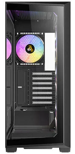 Antec Constellation Series C3 ARGB - Mid tower - ATX - Seitenteil mit Fenster (gehärtetes Glas), Ansicht 4