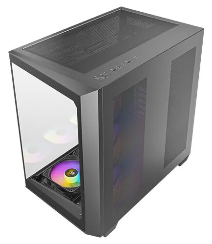 Antec Constellation Series C5 ARGB - Mid tower - ATX - Seitenteil mit Fenster (gehärtetes Glas), Ansicht 2