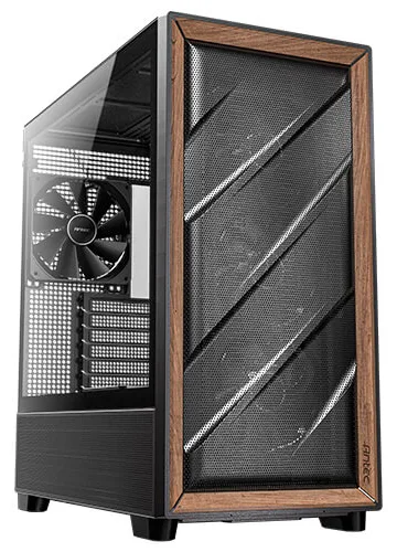 Antec FLUX - Mid tower - E-ATX - Seitenteil mit Fenster (gehärtetes Glas), Ansicht 2
