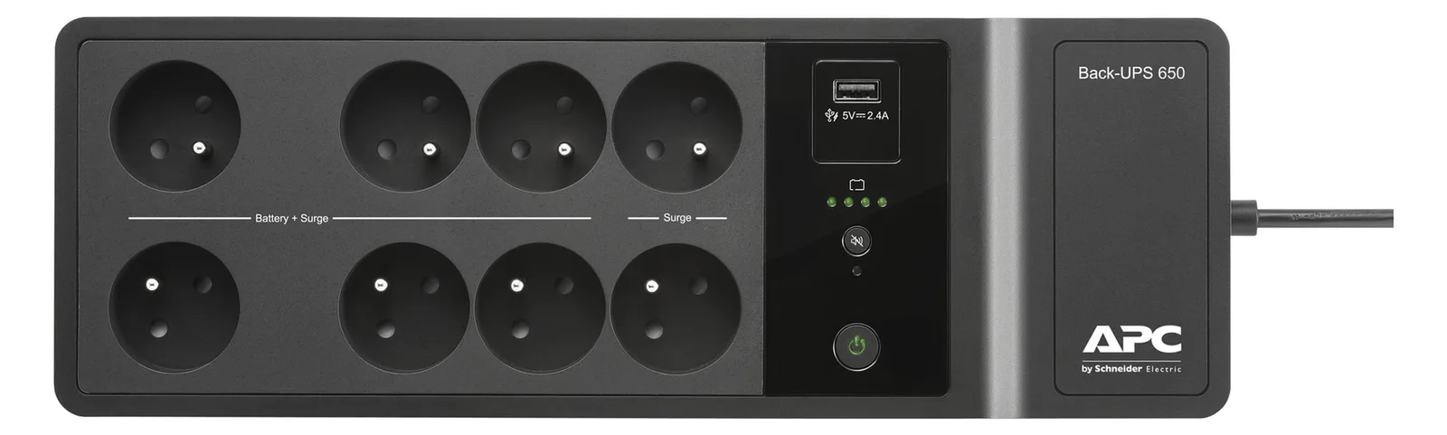 APC Back-UPS BE650G2-FR - USV - Wechselstrom 220/230 V, Ansicht 3