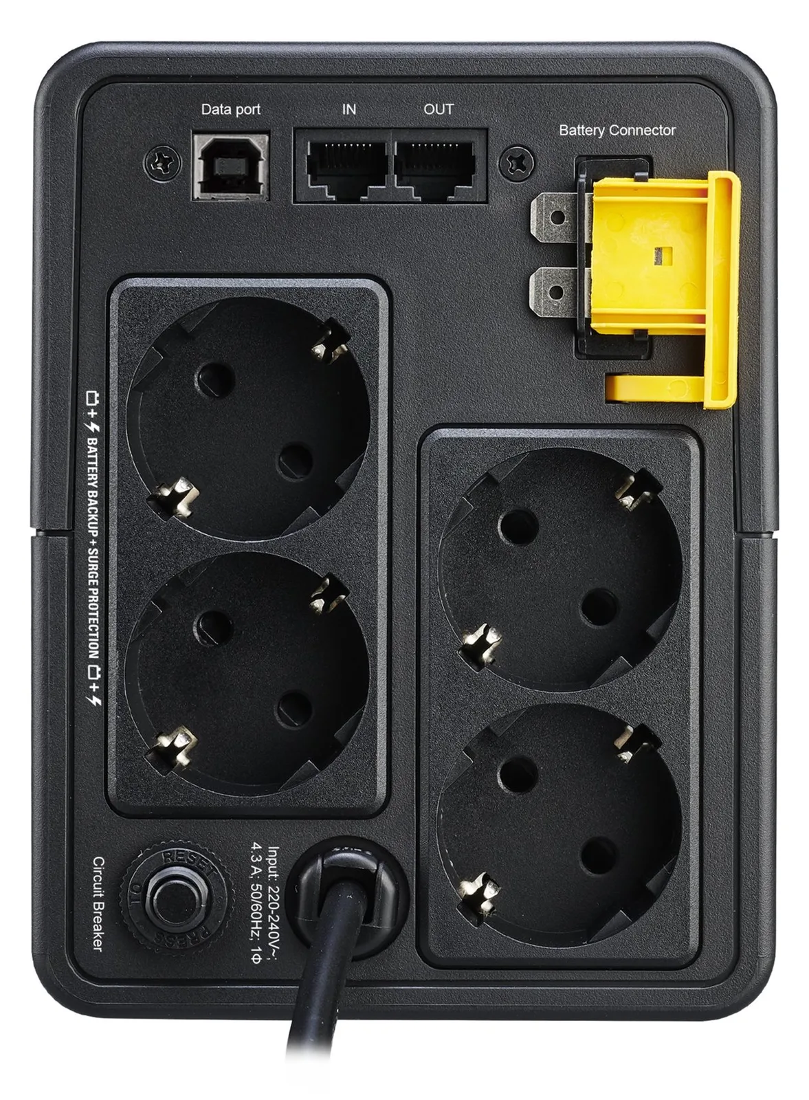 APC Back-UPS BX Series BX950MI-GR - USV - Wechselstrom 230 V, Ansicht 3