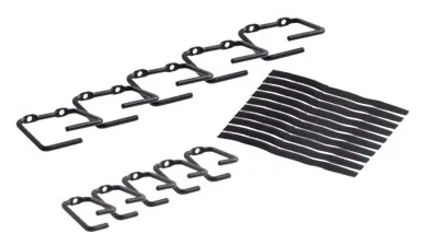 APC Kabelmanagementring (Packung mit 10) - für NetShelter ES, Ansicht 2