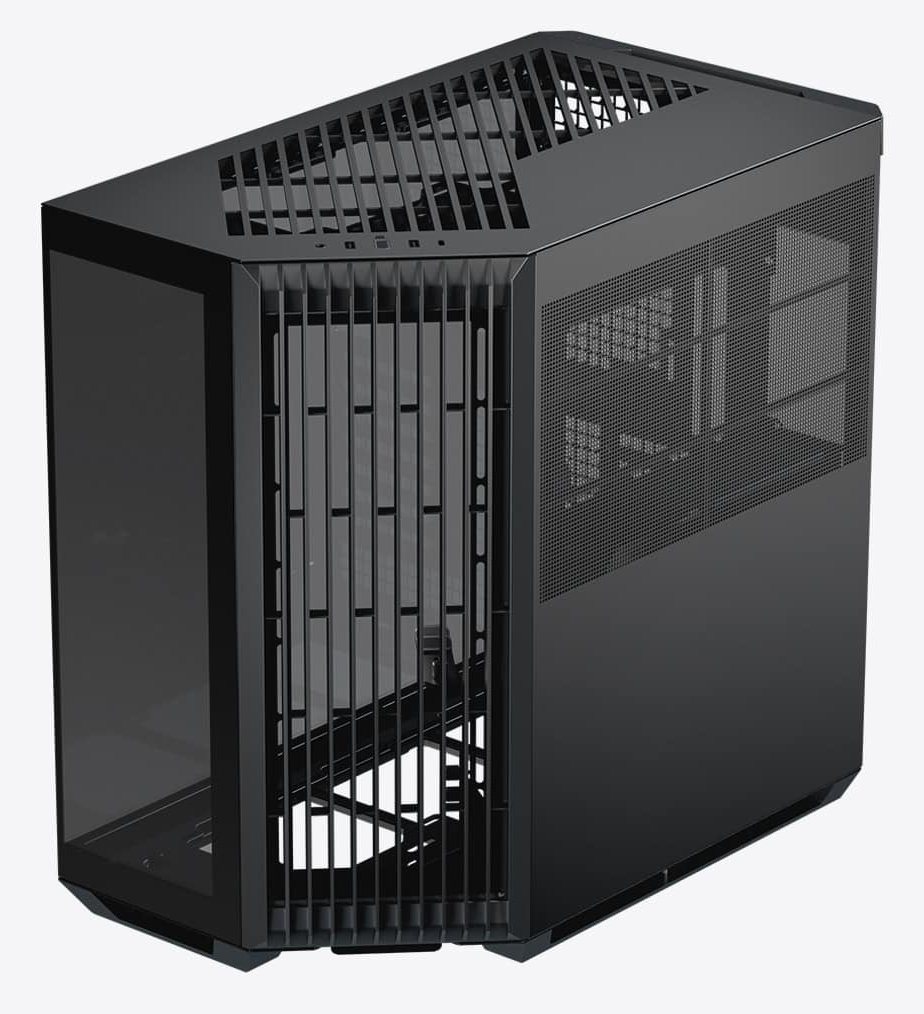 APNX Geh Midi V1-BK-V1 B/MicroATX/MiniITX - Midi/Minitower - Micro/Mini/Flex-ATX von LumaTech