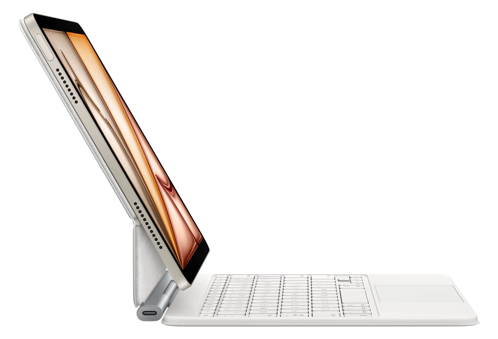 Apple Magic Keyboard - Tastatur und Foliohülle - mit Trackpad - Apple Smart connector - TL: UK, QWERTY, Ansicht 4