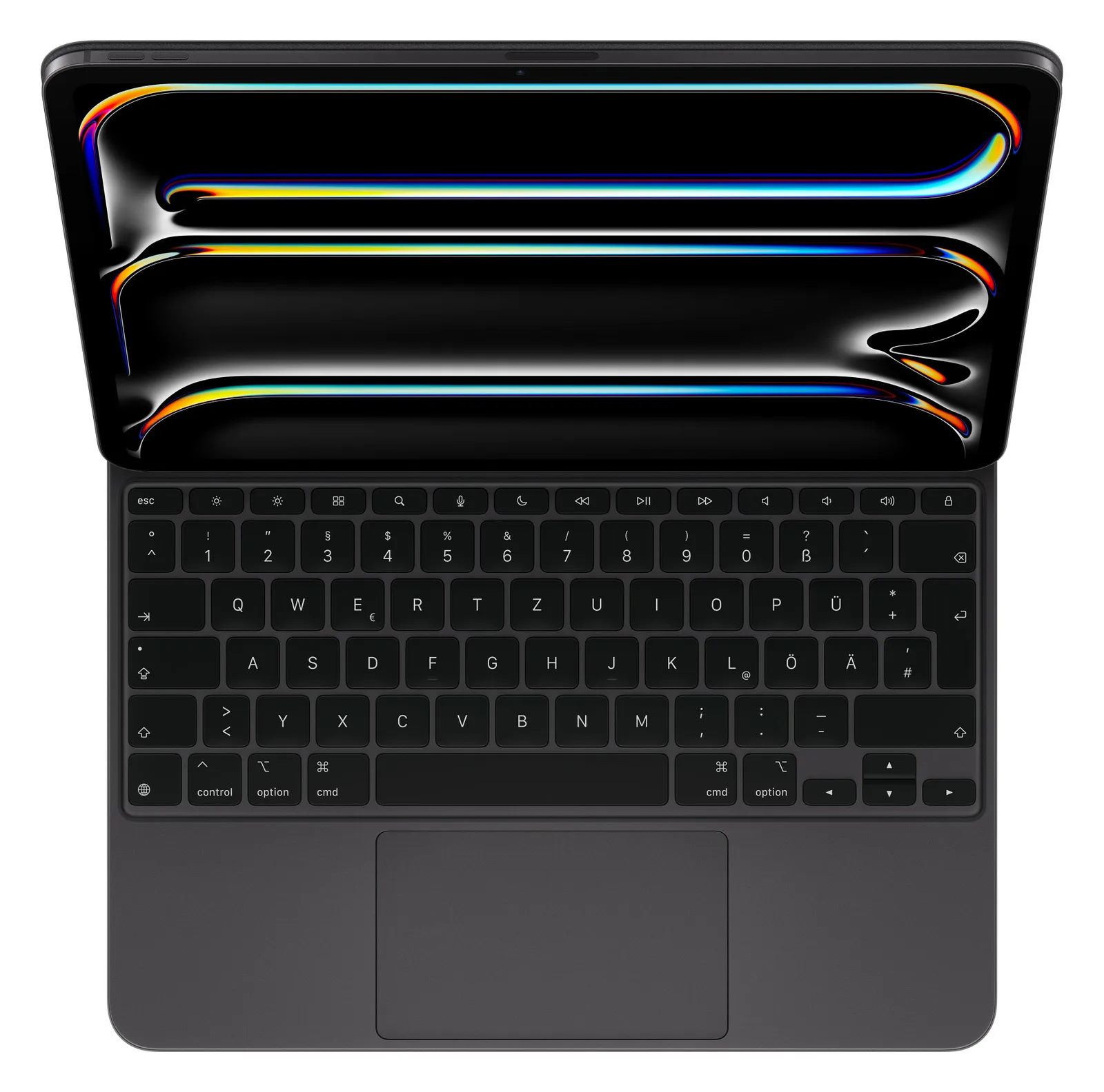 Apple Magic Keyboard - Tastatur und Foliohülle - mit Trackpad - hinterleuchtet - TL: Deutsch, QWERTZ, Ansicht 2