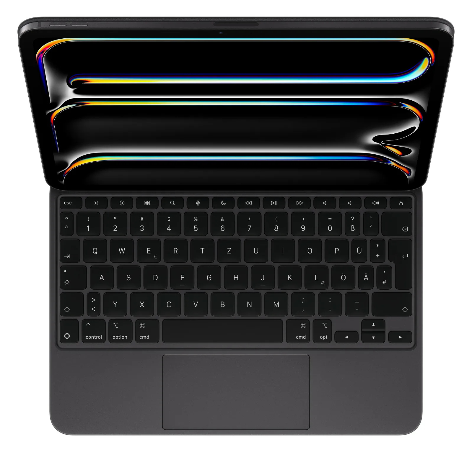 Apple Magic Keyboard - Tastatur und Foliohülle - mit Trackpad - hinterleuchtet - TL: Deutsch, QWERTZ, Ansicht 2