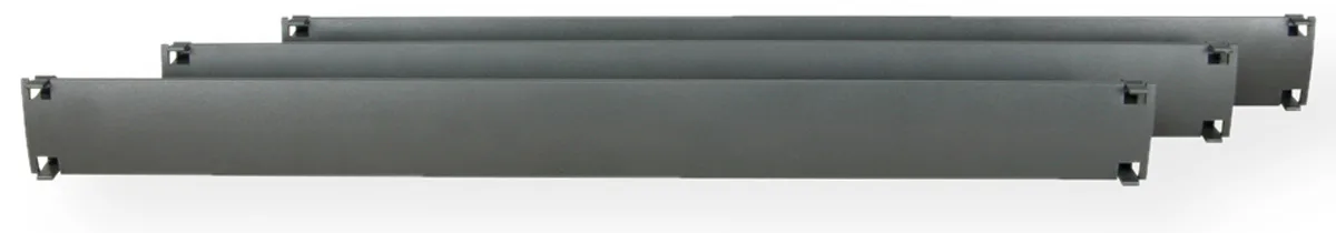 APRA apraNET Cover Panel - Rack-Blindabdeckungsplatte - RAL 7016, Anthracite Gray - 1U - 48.3 cm (19), Ansicht 2