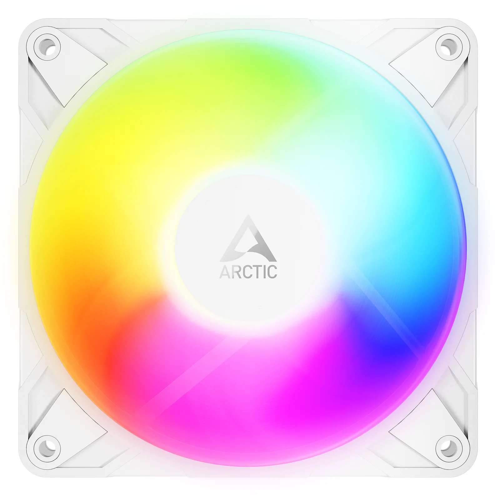 Arctic P12 Pro Reverse A-RGB weiß 3er Pack 120 mm - Gehäuse-Lüfter - 3.000 rpm, Ansicht 3