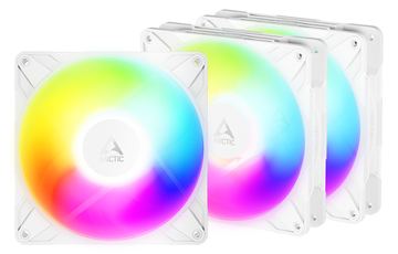 Arctic P14 Pro Reverse Gehäuseluefter 140mm A-RGB white 3er-Pack - Gehäuse-Lüfter - 2.650 rpm von LumaTech