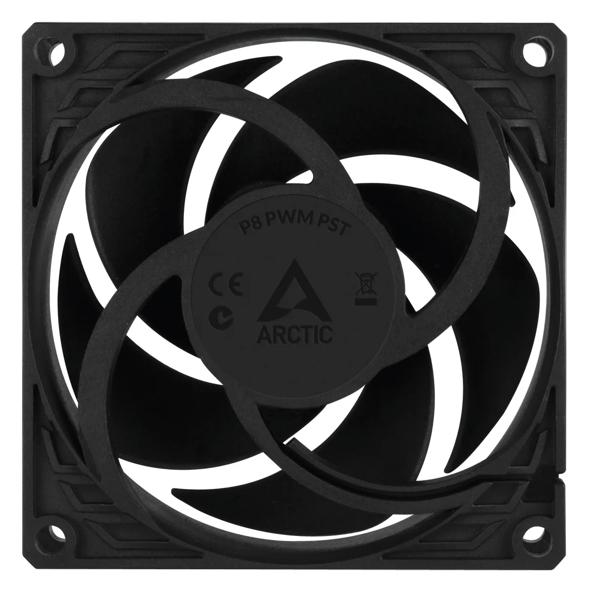 Arctic P8 PWM PST - 80 mm PWM PST Lüfter optimiert für statischen Druck - Ventilator - 8 cm - 3000 RPM, Ansicht 2