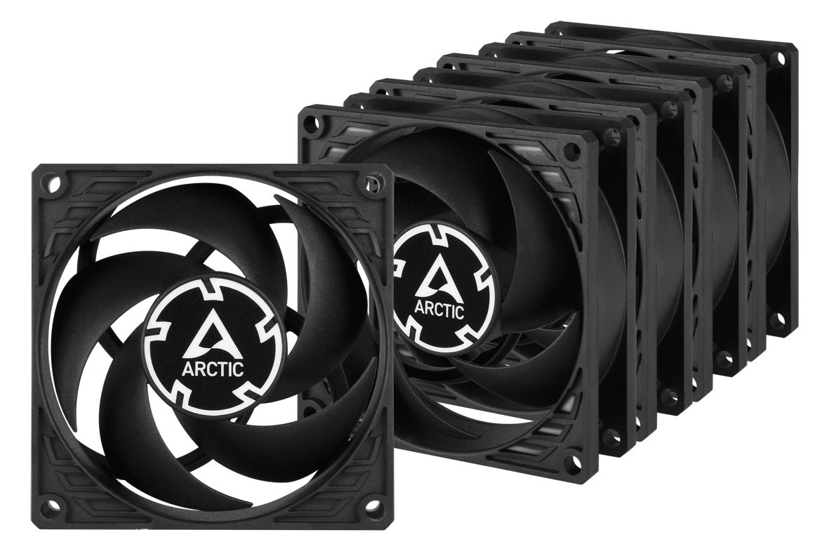 Arctic P8 PWM PST Value Pack - 80 mm PWM PST Lüfter optimiert für statischen Druck - Ventilator - 8 cm - 3000 RPM von LumaTech