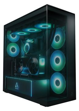 Arctic Xtender VG Black| PC-Gehäuse - Midi/Minitower - ATX von LumaTech