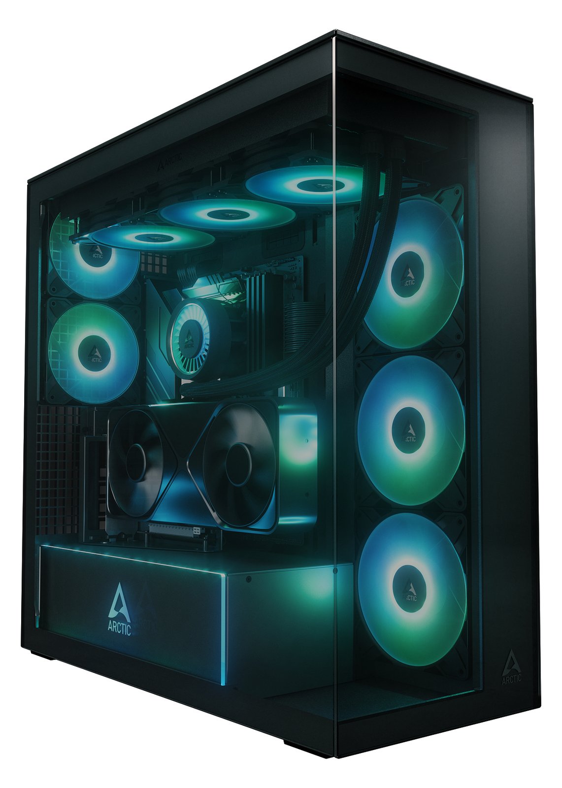 Arctic Xtender VG Black| PC-Gehäuse - Midi/Minitower - ATX von LumaTech