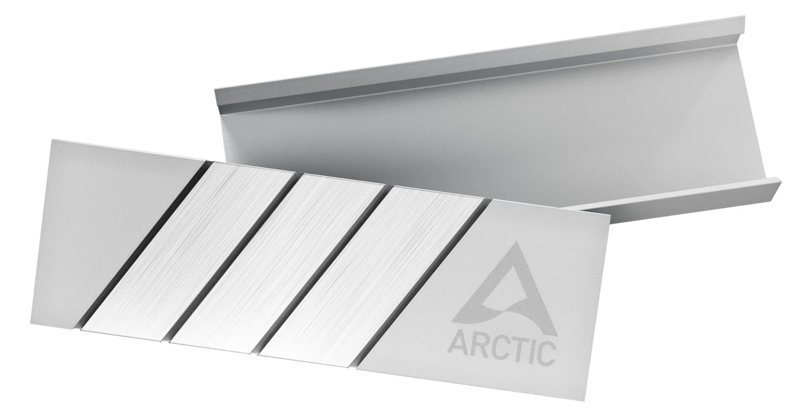Arctic M2 Pro (Silver) - SSD-Kühler für M.2-Festplatten, Kühlkörper/Radiator, Silber, Ansicht 2