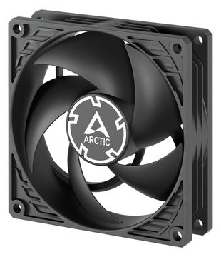 Arctic P9 PWM PST CO (Black) - 92 mm PWM-Lüfter mit Kabelsplitter, Ventilator, 9,2 cm, 65,97 m³/h, Schwarz von LumaTech