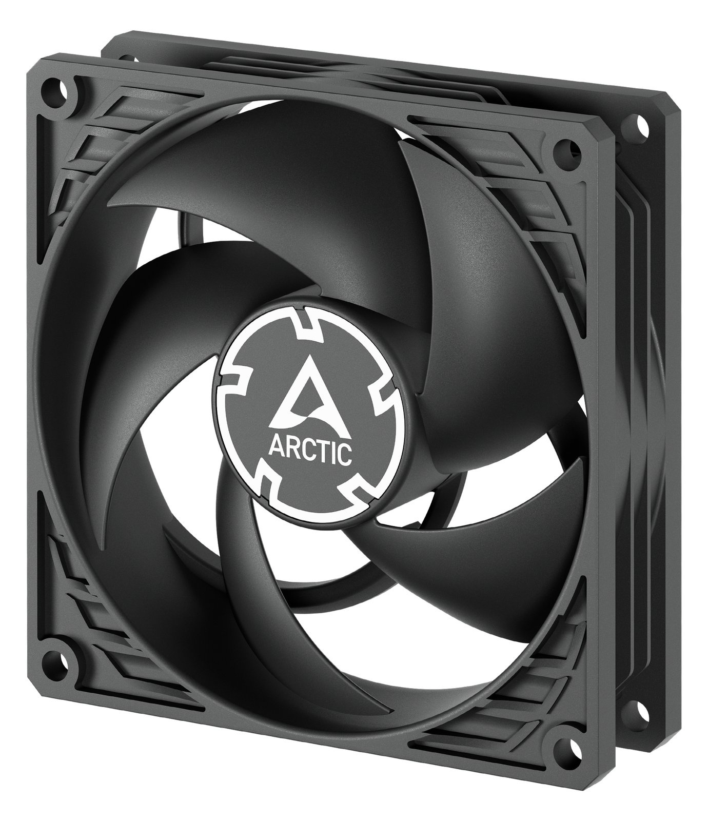 Arctic P9 PWM PST CO (Black) - 92 mm PWM-Lüfter mit Kabelsplitter, Ventilator, 9,2 cm, 65,97 m³/h, Schwarz von LumaTech