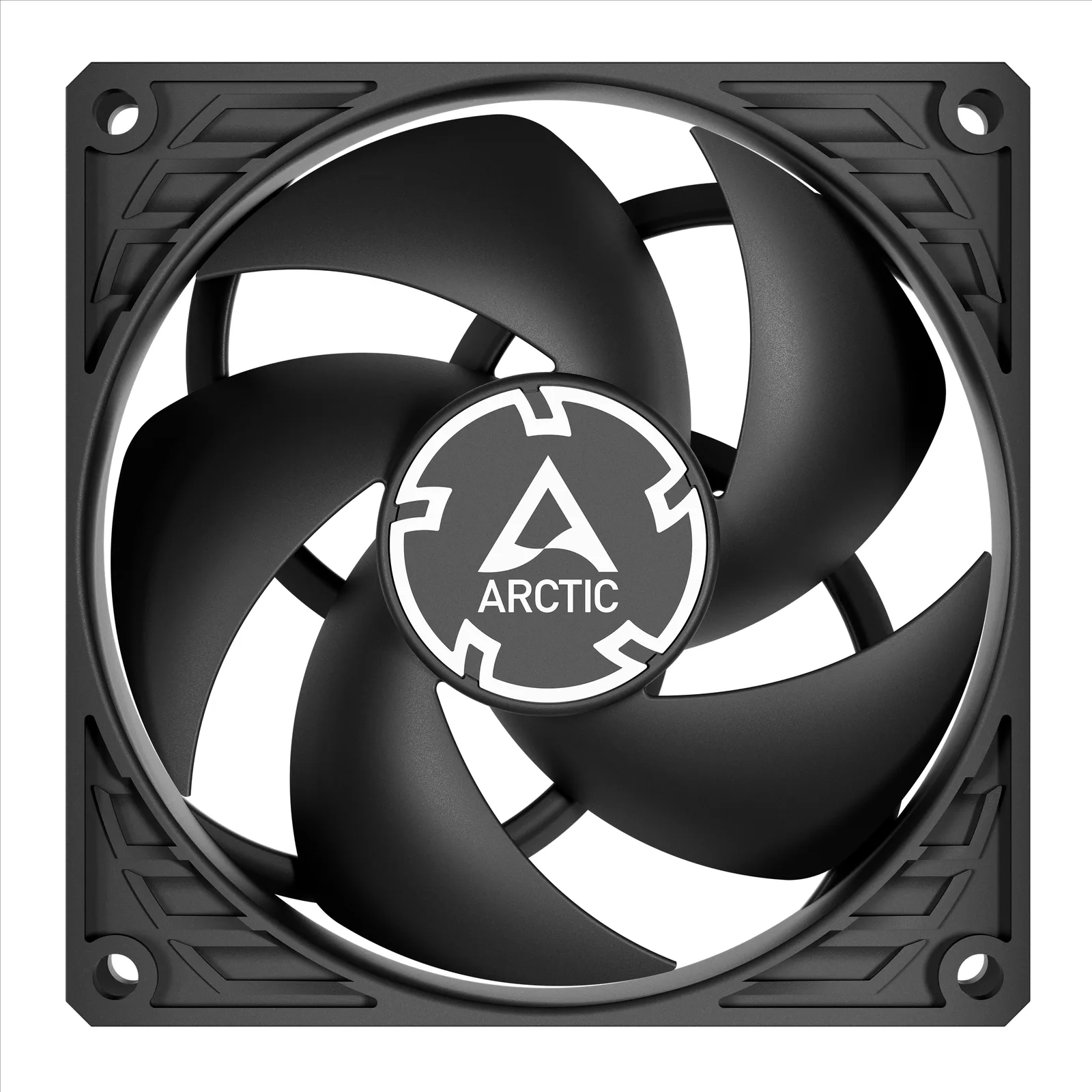 Arctic P9 PWM PST CO (Black) - 92 mm PWM-Lüfter mit Kabelsplitter, Ventilator, 9,2 cm, 65,97 m³/h, Schwarz, Ansicht 2
