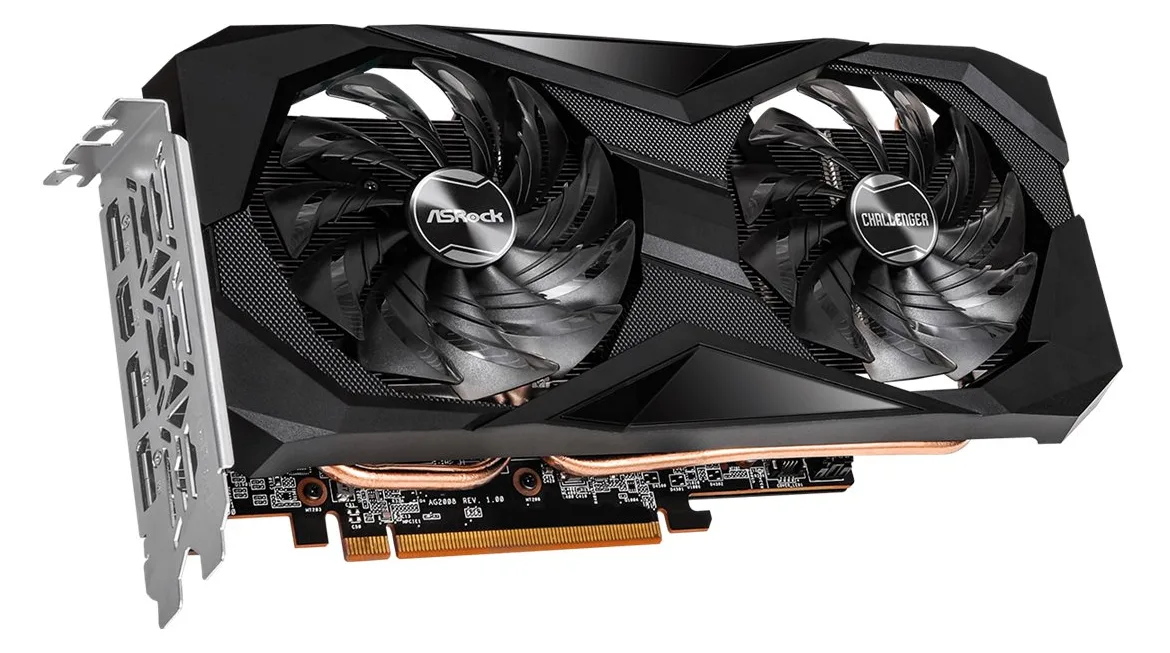 ASRock Challenger Radeon RX 7600 8GB OC - Grafikkarten, Ansicht 2