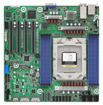 ASRock Mainboard TURIND8UD-2T/X550 Deep Micro-ATX Sockel SP5 Single - Mainboard - Micro/Mini/Flex-ATX von LumaTech