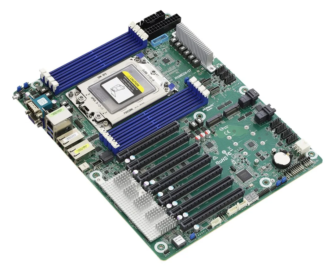 ASRock Rack ROMED8-2T - Motherboard - ATX - Socket SP3, Ansicht 4