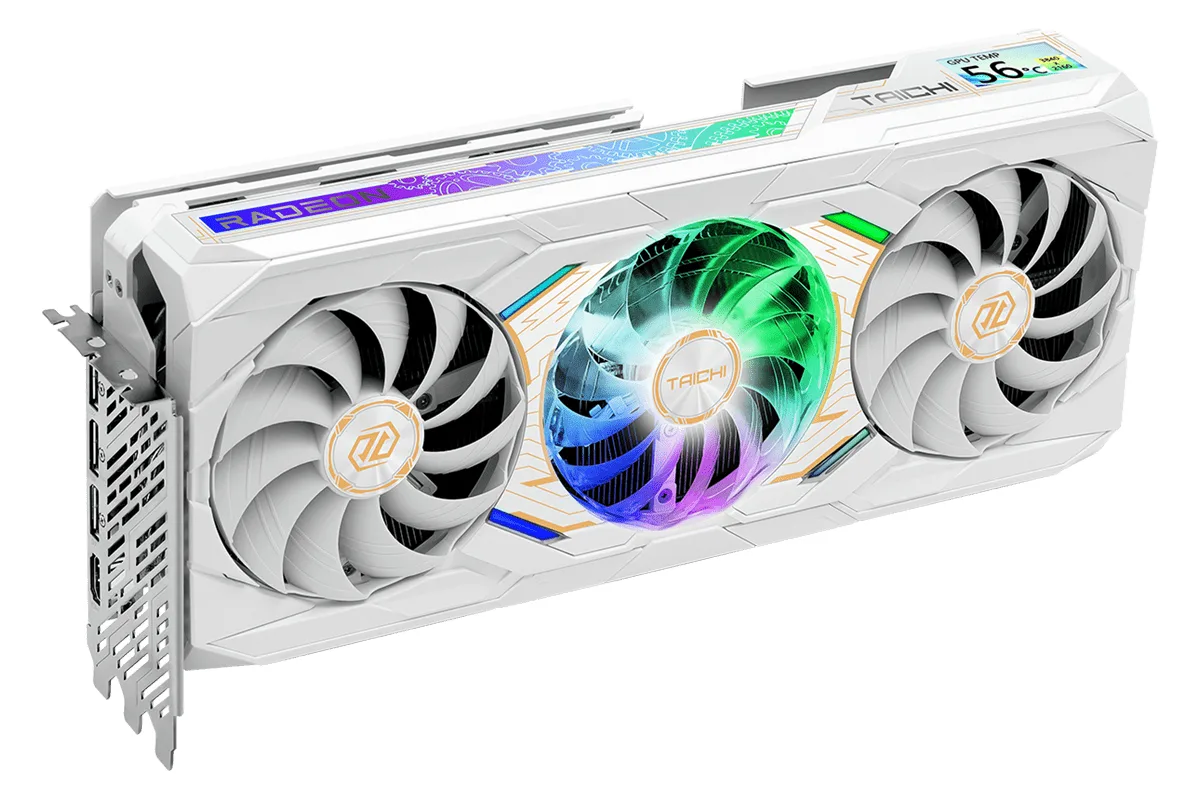 ASRock RX9070XT TCW 16GO DDR6 HDMI/3xDP - 16.384 MB, Ansicht 3