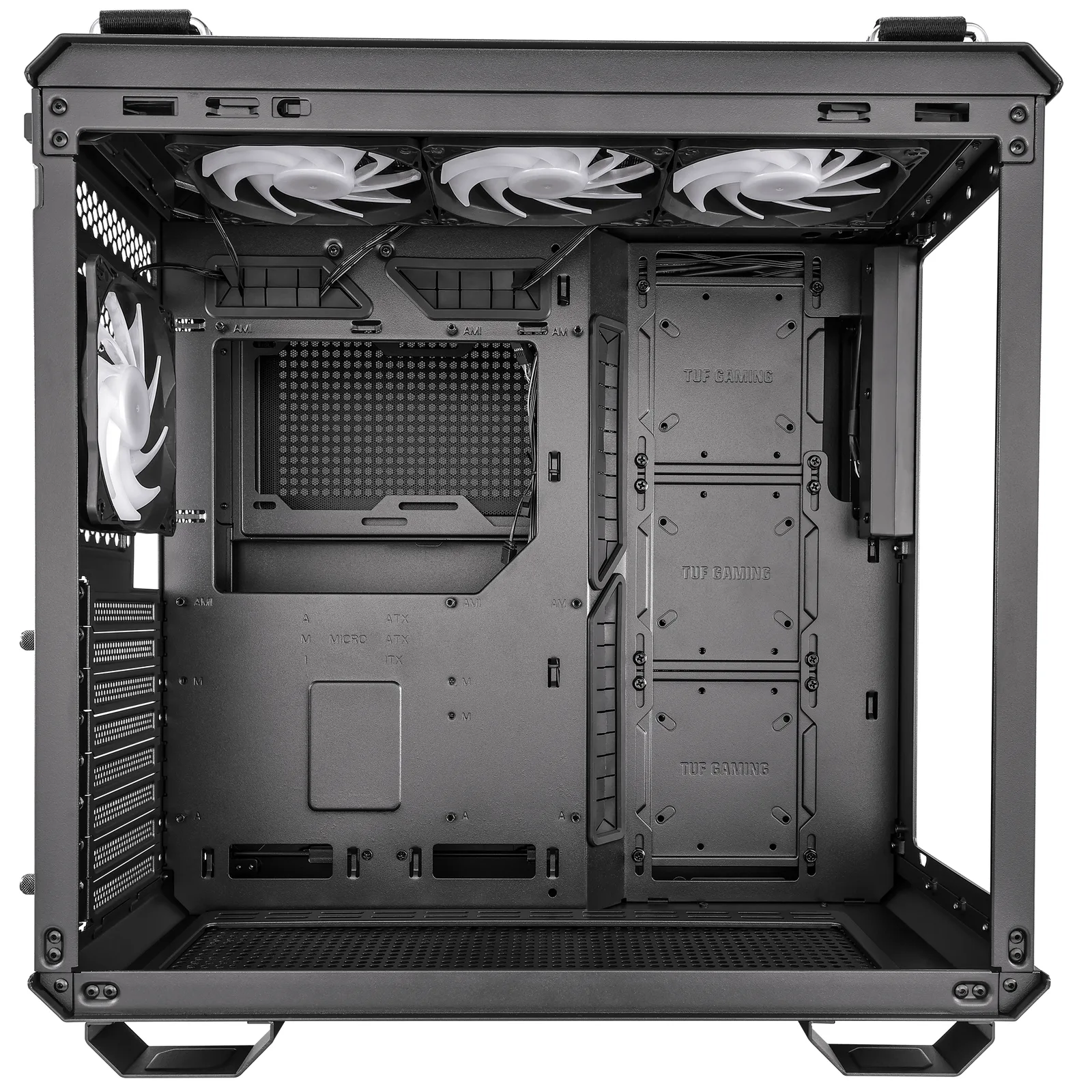 ASUS Case Asus TUF GT502 PLUS TG Gaming Black, Ansicht 2