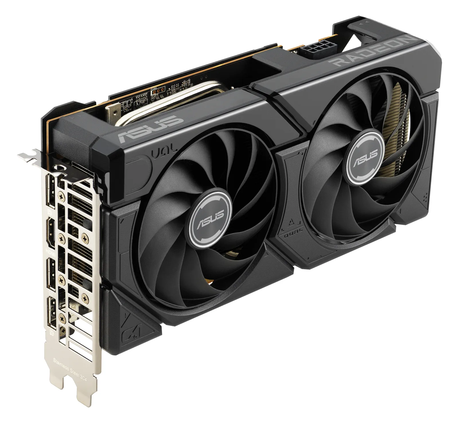 ASUS Dual Radeon RX 7600 EVO 8GB - OC Edition, Ansicht 4