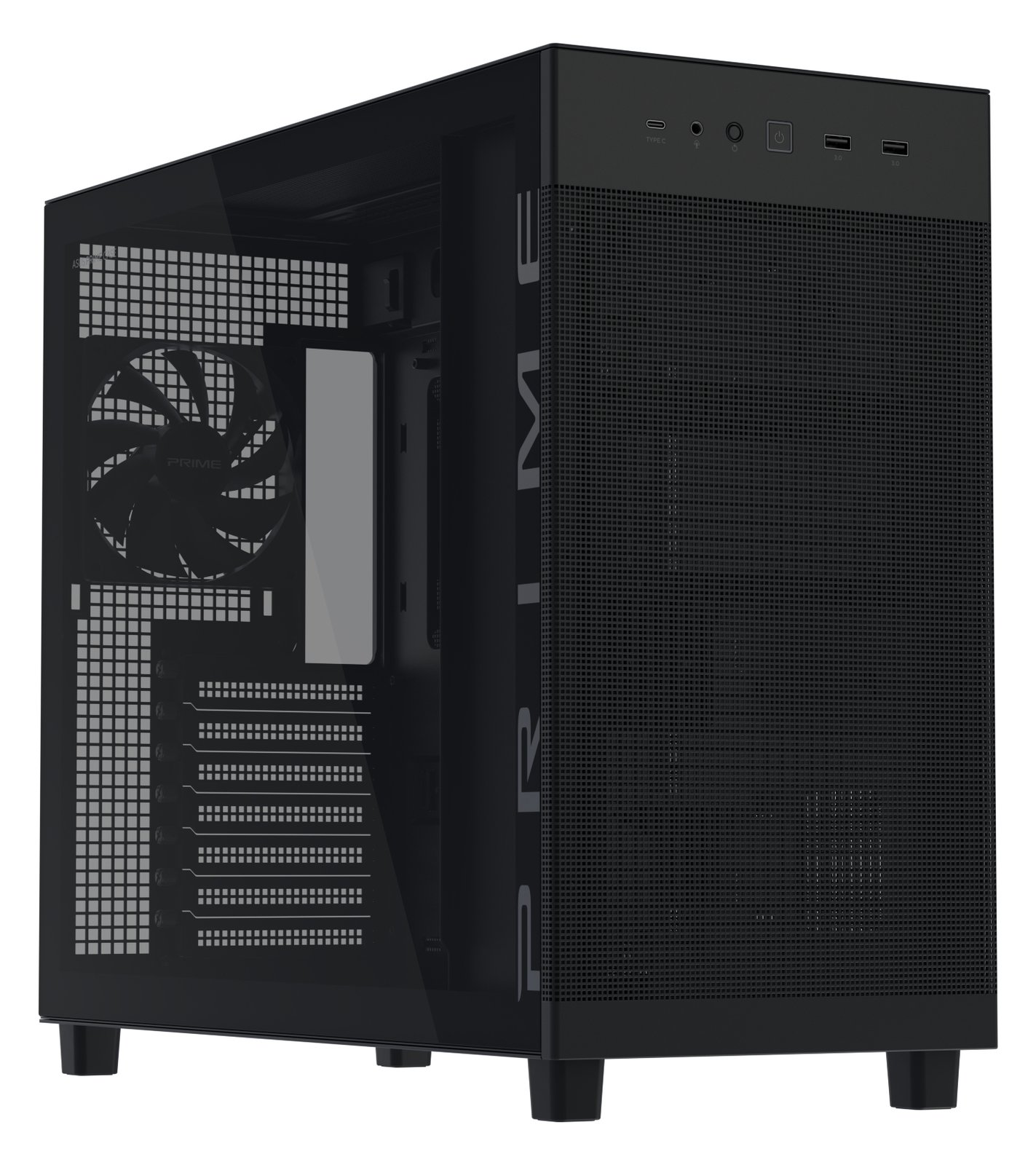 ASUS Geh Prime Ap303 Tg Black - Midi/Minitower - ATX von LumaTech