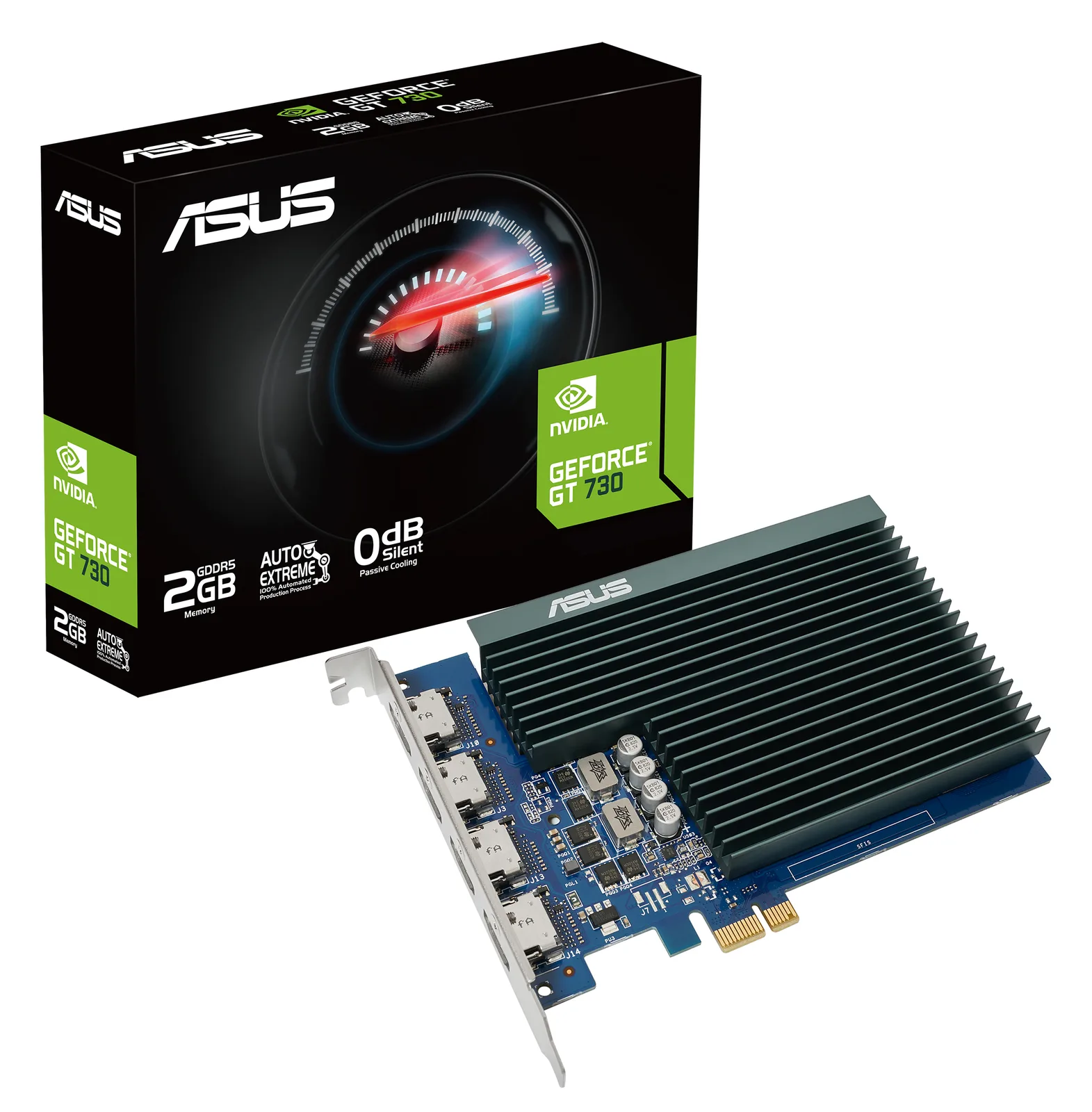 ASUS GT730-4H-SL-2GD5 - Grafikkarten - GF GT 730, Ansicht 3
