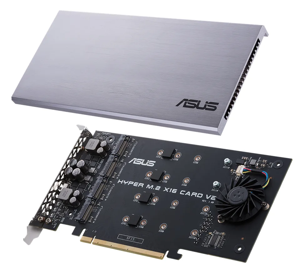 ASUS HYPER M.2 X16 CARD V2 - Schnittstellenadapter, Ansicht 2