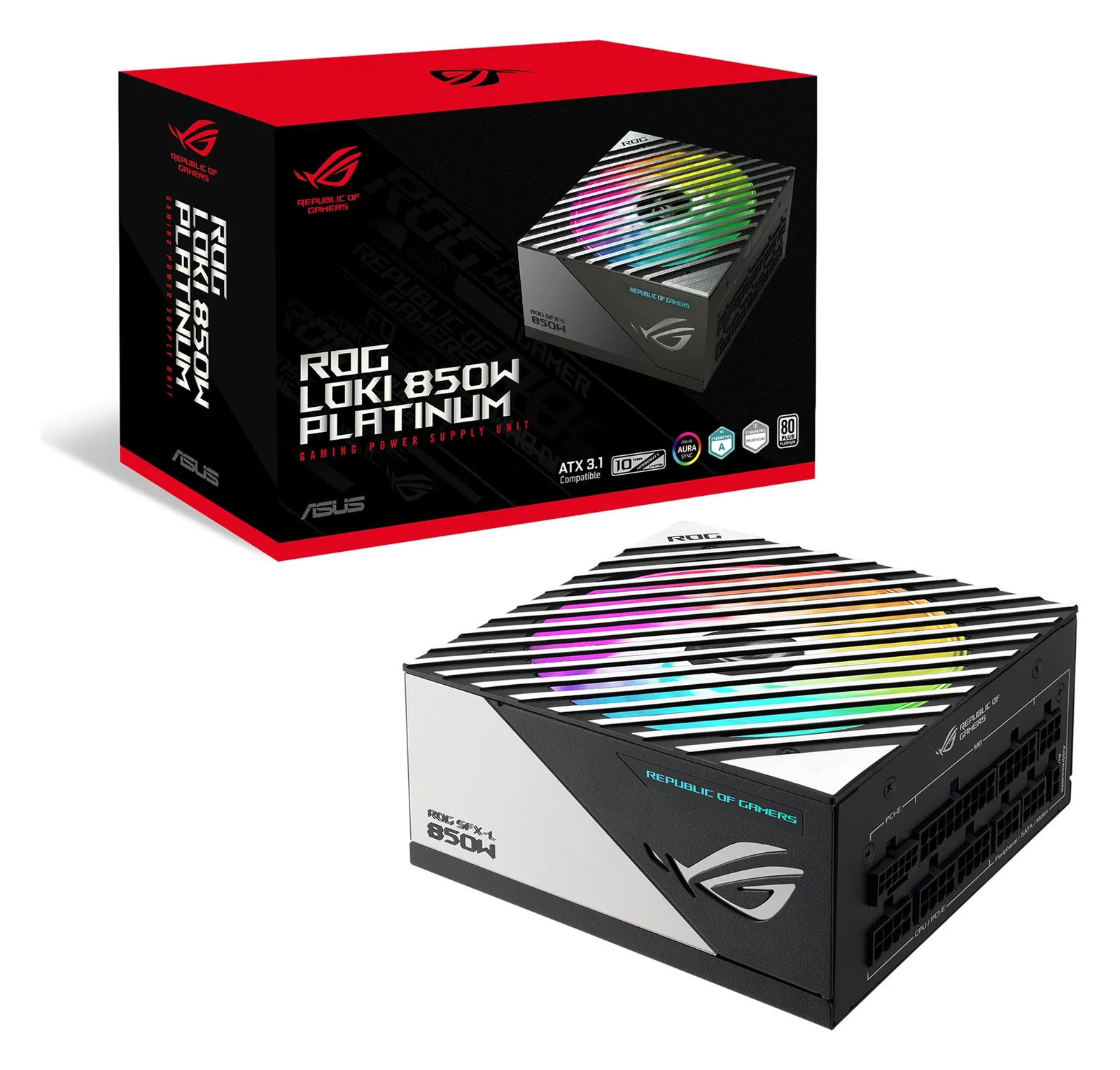 ASUS NEZ Asus ROG Loki SFX-L 850W Platinum Netzteil - PC-/Server Netzteil, Ansicht 2
