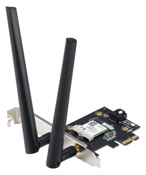 ASUS PCE-AX1800 - Netzwerkadapter - PCIe - 802.11a, 802.11b/g/n, 802.11ax (Wi-Fi 6) von LumaTech