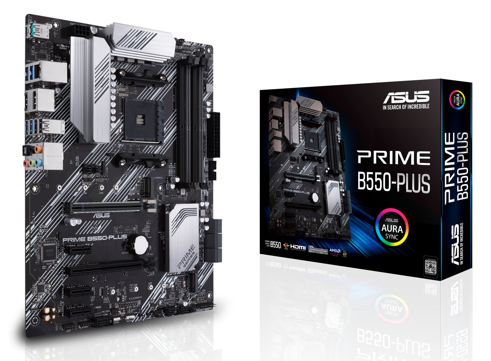 ASUS PRIME B550-PLUS - Motherboard - ATX - Socket AM4 - AMD B550 Chipsatz von LumaTech