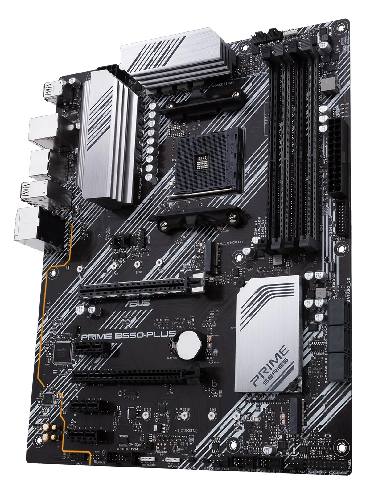ASUS PRIME B550-PLUS - Motherboard - ATX - Socket AM4 - AMD B550 Chipsatz, Ansicht 4