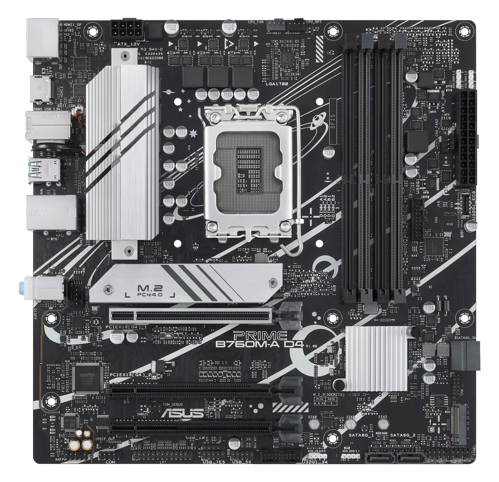 ASUS PRIME B760M-A D4-CSM - Motherboard - micro ATX - LGA1700-Sockel - B760 Chipsatz - USB 3.2 Gen 1, USB 3.2 Gen 2 von LumaTech
