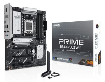 ASUS PRIME B840-PLUS WIFI - Motherboard - ATX - Socket AM5 - AMD B840 Chipsatz - Onboard-Grafik (CPU erforderlich) von LumaTech