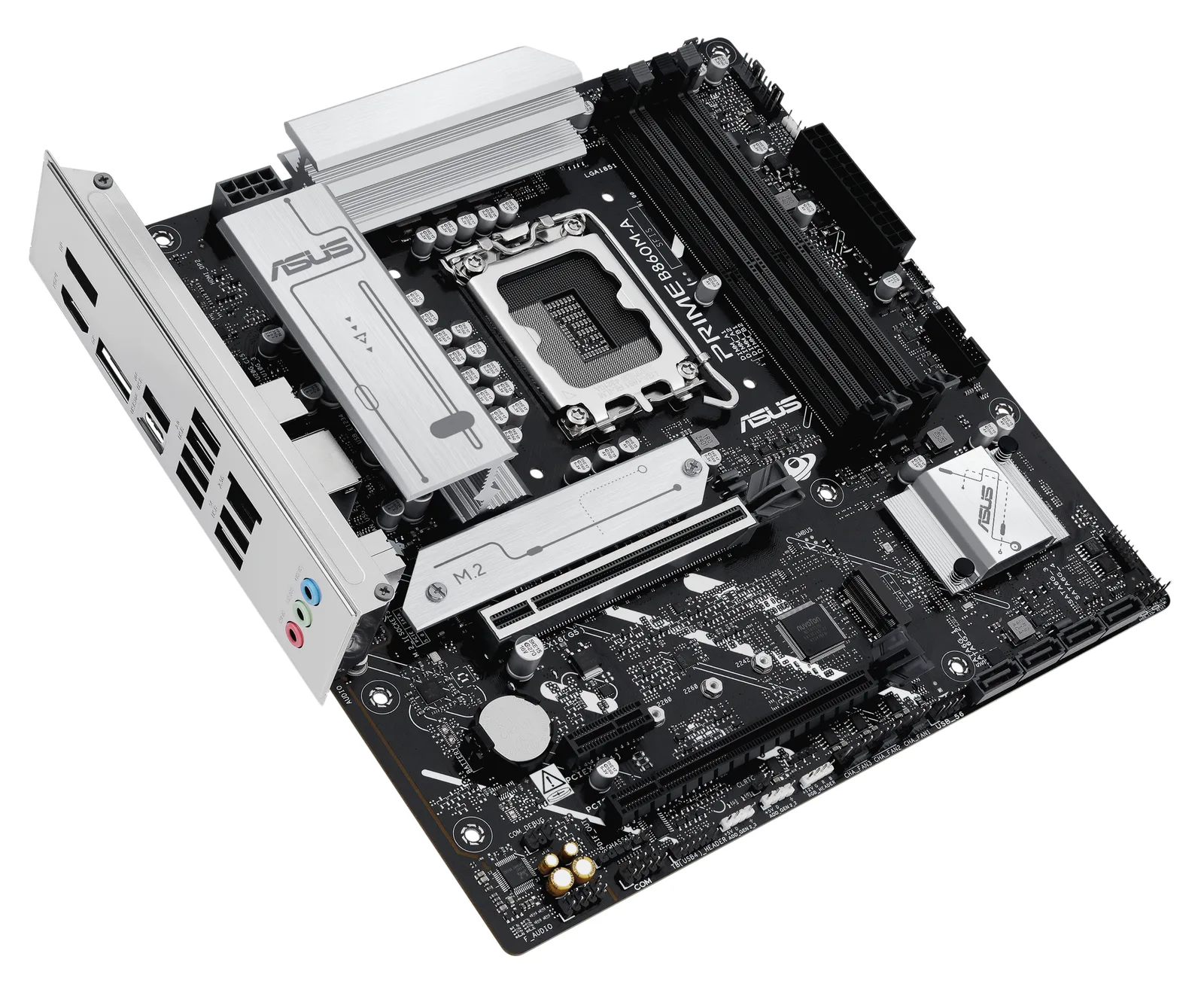 ASUS PRIME B860-PLUS-CSM - Motherboard - ATX - LGA1851-Sockel - B860 Chipsatz - Onboard-Grafik - 90MB1K00-M0EAYC, Ansicht 2