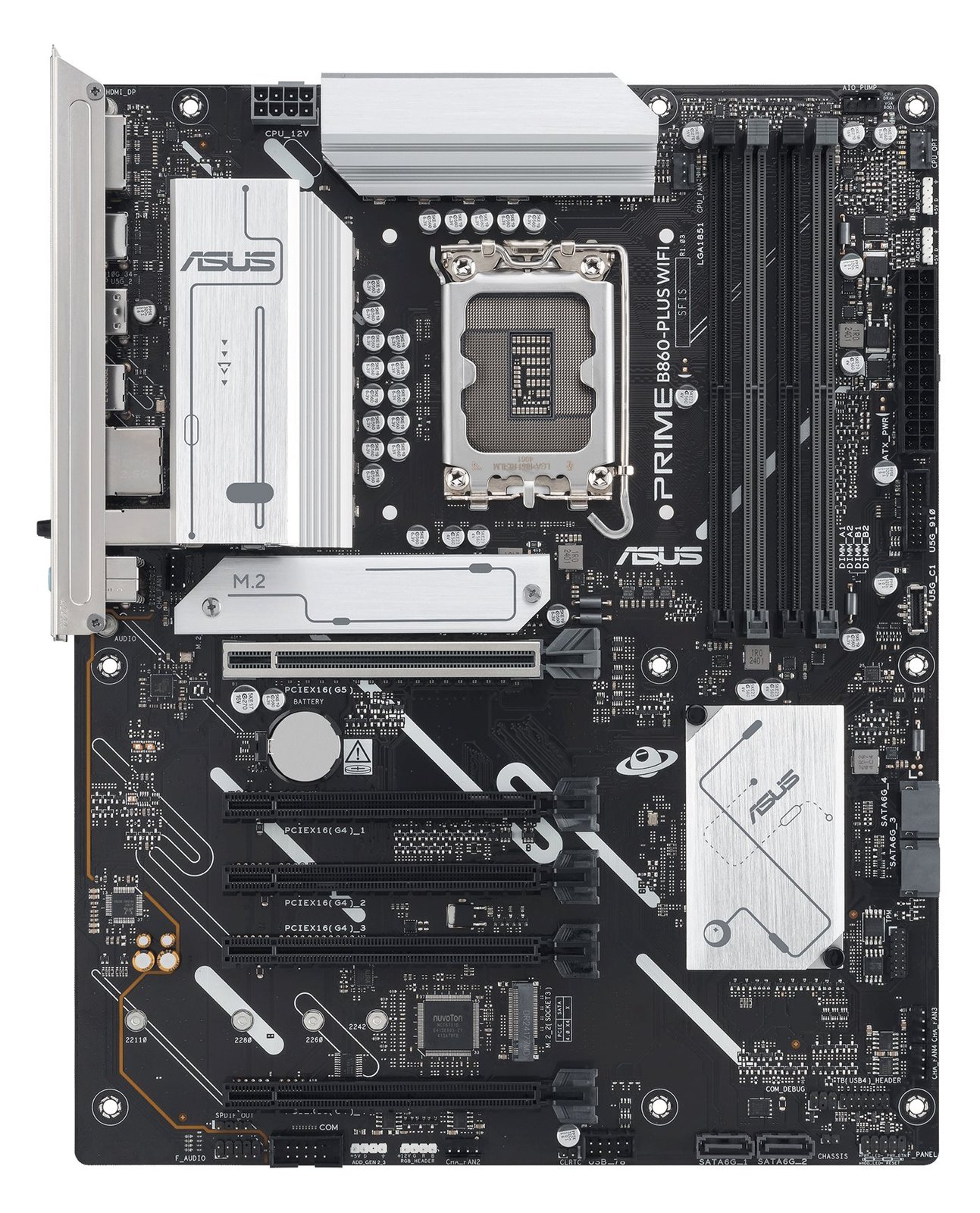 ASUS PRIME B860-PLUS-CSM - Motherboard - ATX - LGA1851-Sockel - B860 Chipsatz - Onboard-Grafik - 90MB1KA0-M0EAYC von LumaTech